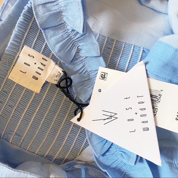 Lost + Wander Bella Ruffle Midi Dress - Picture 5 of 5